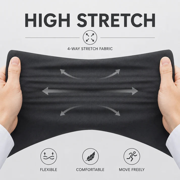 👍🔥Limited-Time Promotion-Stretch Dress Pants No Iron Golf Pants