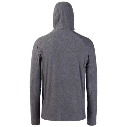 Men’s UPF 50+ Long Sleeve Fishing Hoodie with UV Neck Gaiter