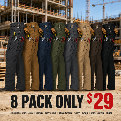 Cargo Pants,Tactical Pants for Men Stretch,Durable Ripstop EDC Work Pants for Hiking