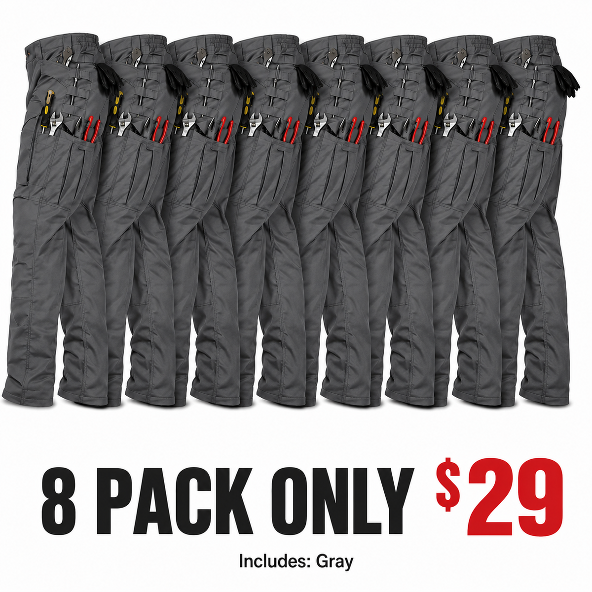 Cargo Pants,Tactical Pants for Men Stretch,Durable Ripstop EDC Work Pants for Hiking