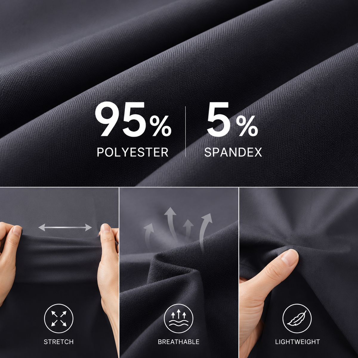 👍🔥Limited-Time Promotion-High Waisted Plicated Side Pocket Straight Leg Work Pants